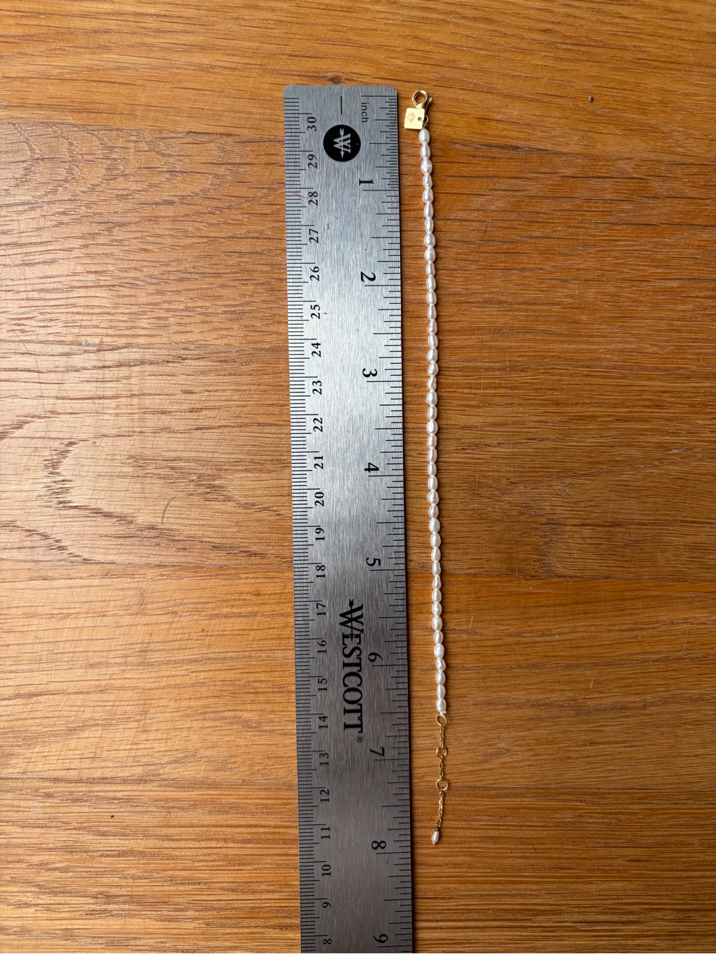 By Charlotte 18k Gold Fresh Pearl Bead Bracelet — image 3 of 7